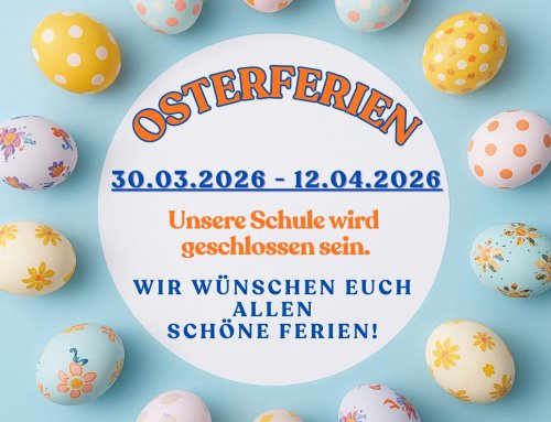 Osterferien !